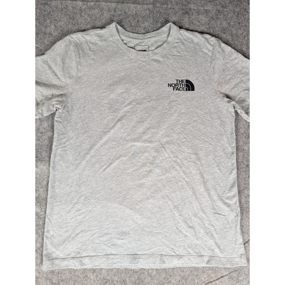 The North Face Womens Grey Never Stop Exploring Box Logo Graphic T-Shirt M - Picture 4 of 9